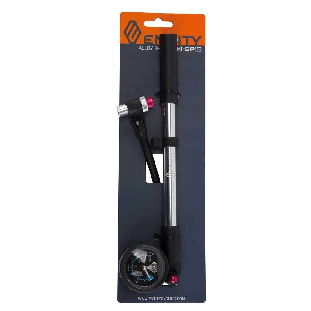 Entity SP15 Bicycle Shock Pump with Gauge - Image 4